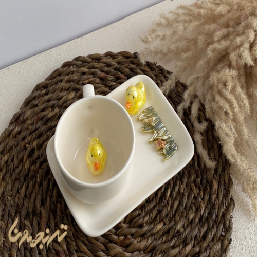 ماگ و زیرماگی جوجه