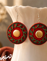 گوشواره نمدی گرد